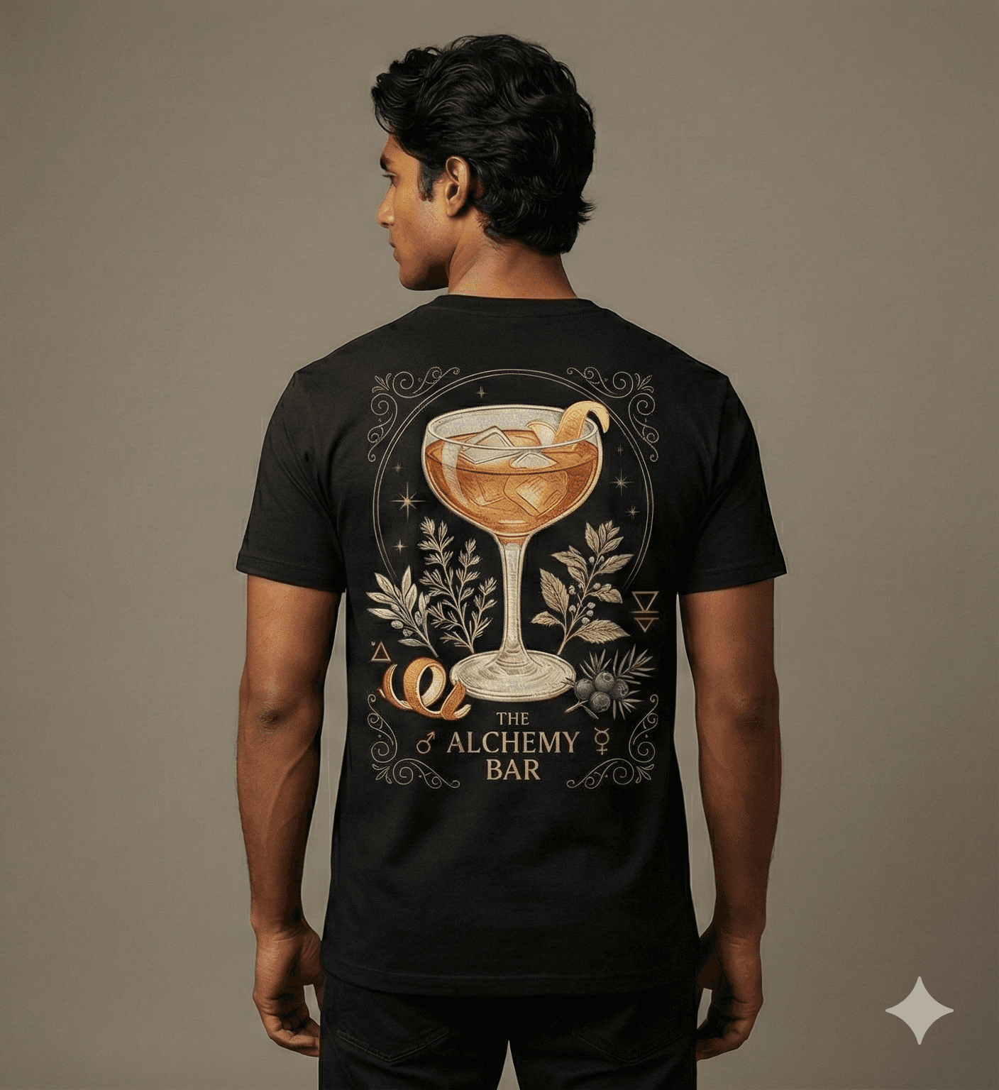 Alchemy Bar Martini Tee — view 4